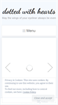 Mobile Screenshot of dottedwithhearts.com